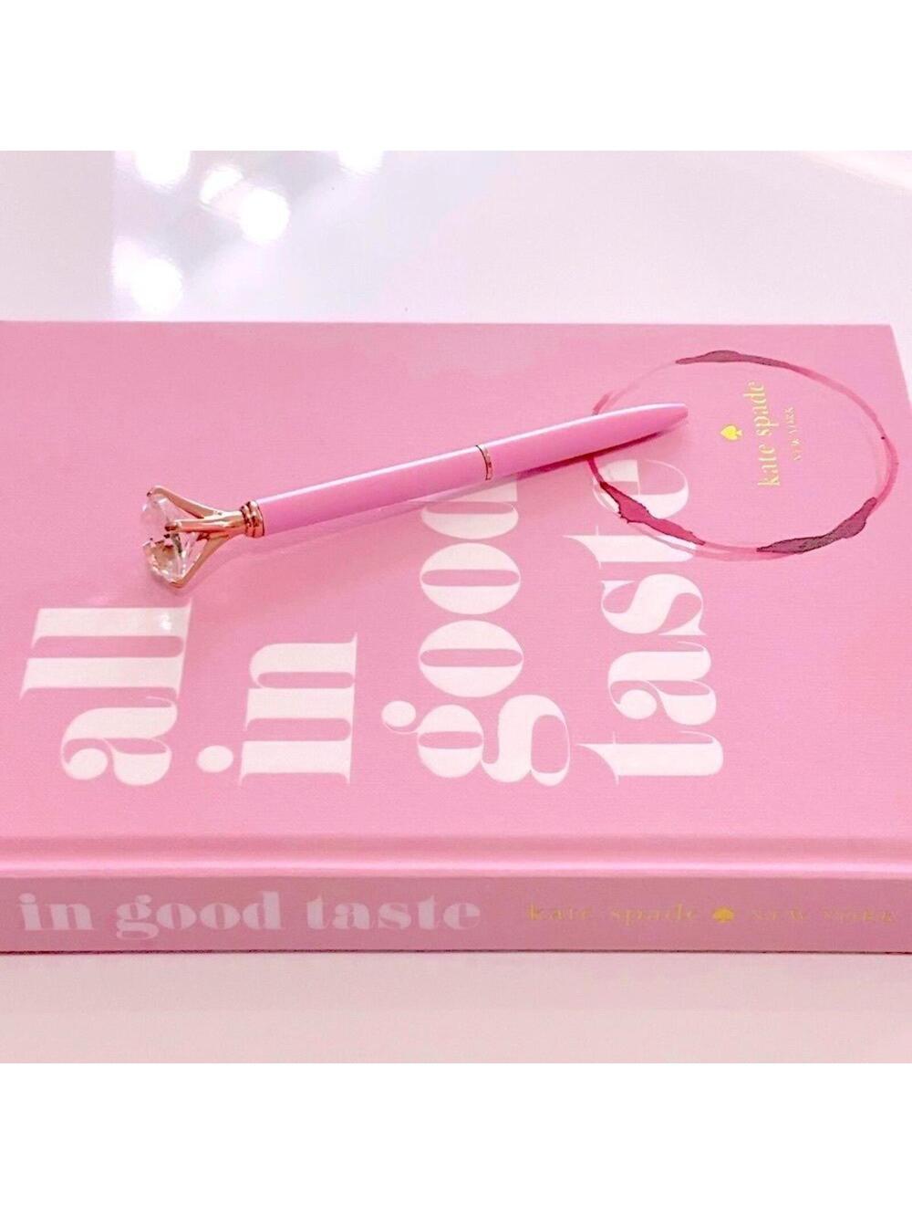 Pink & Gold Diamond Pen